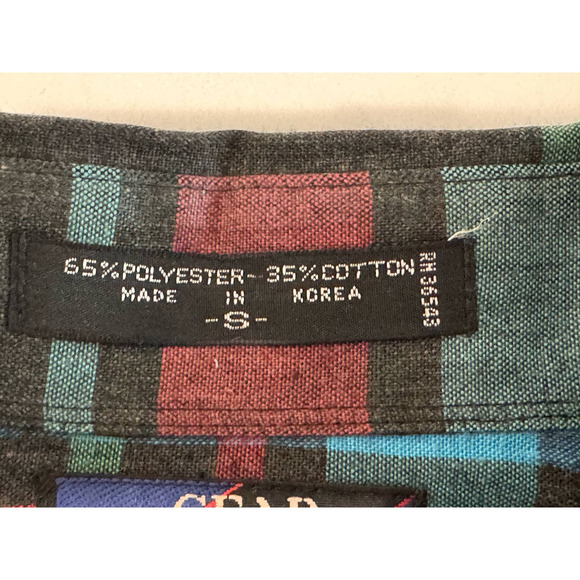 Vintage Gear by Van‎ Heusen Long Sleeve Button-Down Shirt Size Medium - Picture 5 of 5